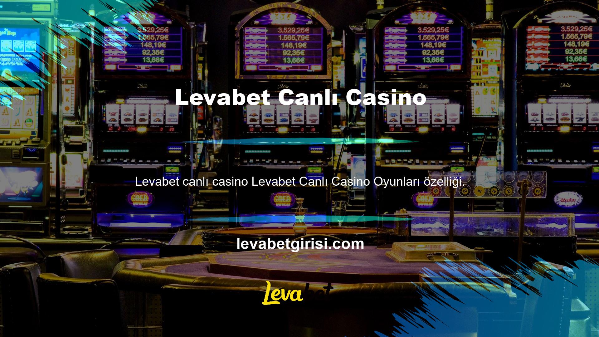 Hem video oyunları hem de gerçek para gerektiren oyunlar dahil olmak üzere Levabet canlı casino oyunları bölümüne en çok önem verilmektedir